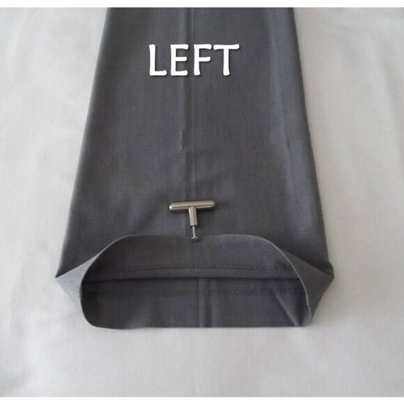 New York & Company® Unlined Stretch Sraight Wide Leg Dress Pants Size 10 Tall - Picture 12 of 14